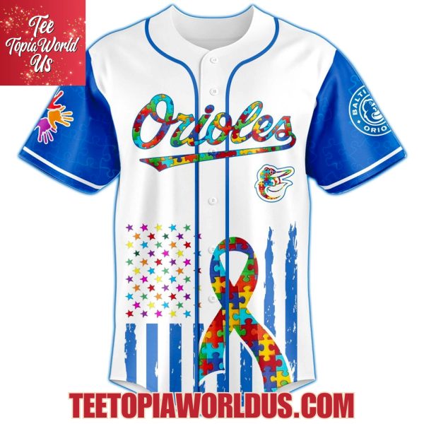 Baltimore Orioles × Special Autism Awareness Month Limited Edition Jersey