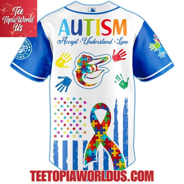 Baltimore Orioles × Special Autism Awareness Month Limited Edition Jersey