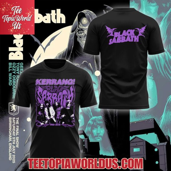 Black Sabbath Back to the Beginning Black T-Shirt, Hoodie