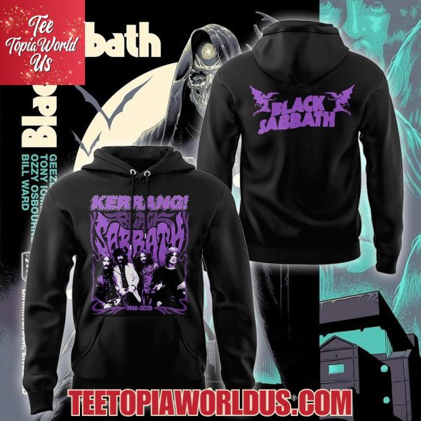 Black Sabbath Back to the Beginning Black T-Shirt, Hoodie