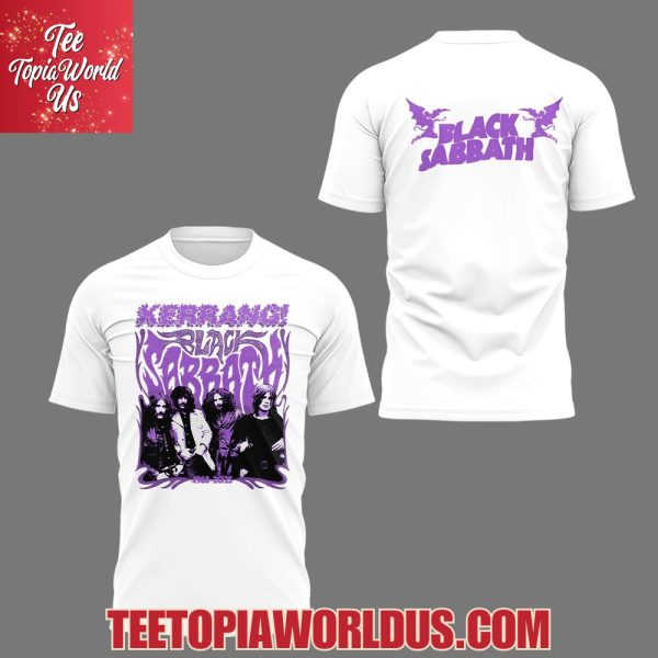 Black Sabbath Back to the Beginning White T-Shirt, Hoodie