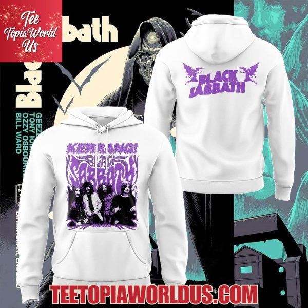Black Sabbath Back to the Beginning White T-Shirt, Hoodie