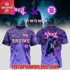 Cleveland Browns x Ghost Tour Merch 2025 T-Shirt