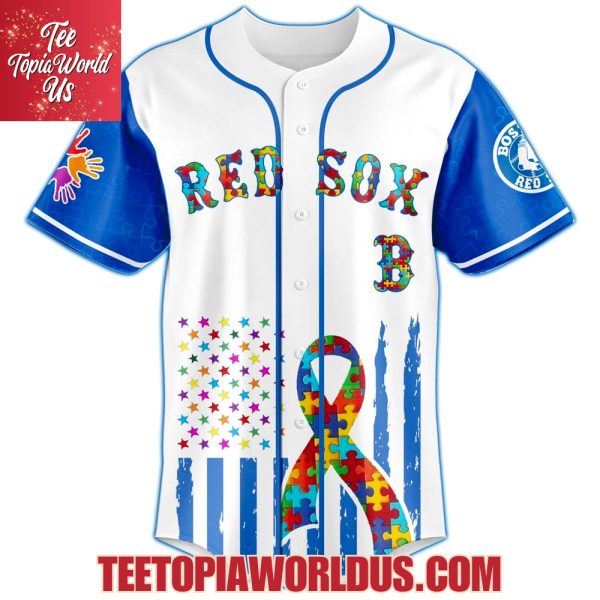Boston Red Sox × Special Autism Awareness Month Limited Edition Jersey