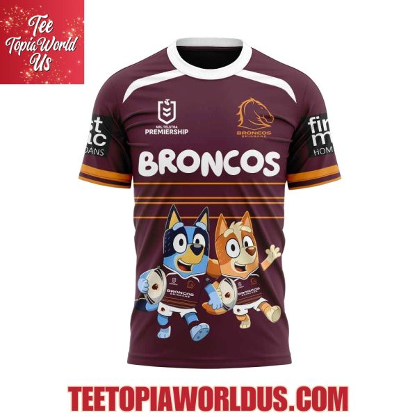 Brisbane Broncos x Bluey and Bingo Hoodie