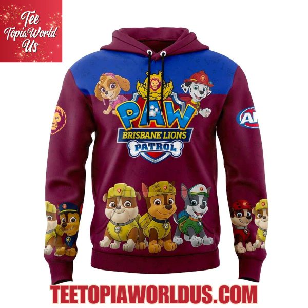 Brisbane Lions x Paw Patrol Hoodie