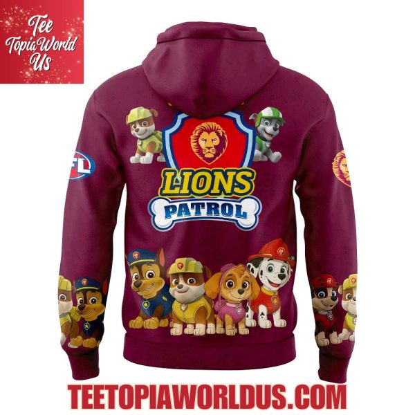 Brisbane Lions x Paw Patrol Hoodie