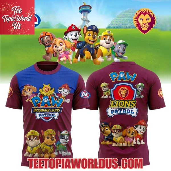 Brisbane Lions x Paw Patrol Hoodie