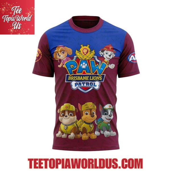 Brisbane Lions x Paw Patrol Hoodie