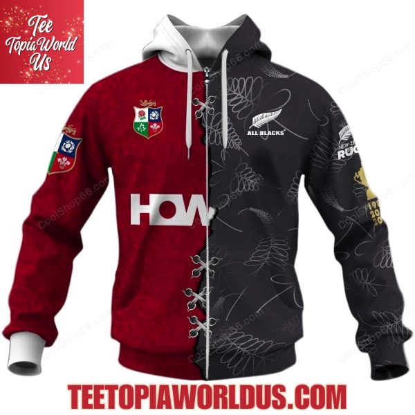 British & Irish Lions x All Blacks 2025 Special Hoodie