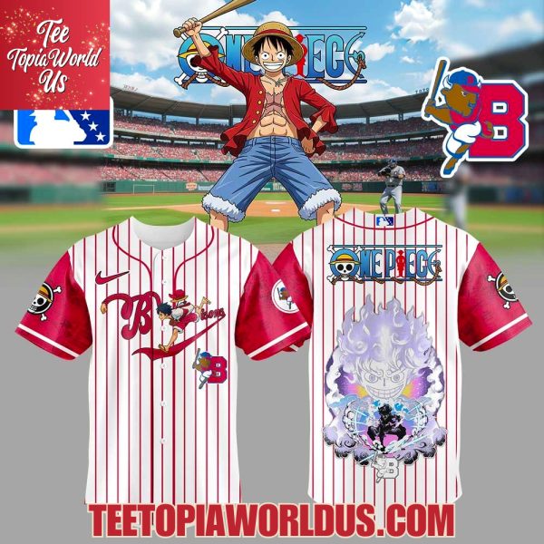 Buffalo Bisons One Piece Luffy Gear 5 Jersey