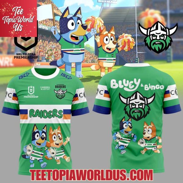Canberra Raiders x Bluey and Bingo Hoodie