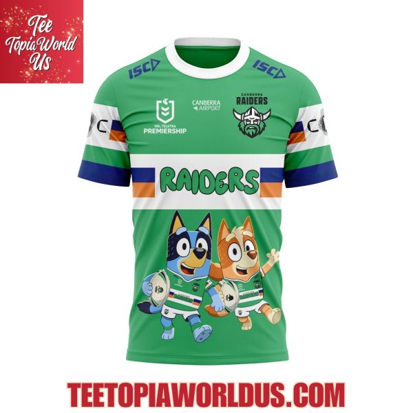 Canberra Raiders x Bluey and Bingo Hoodie
