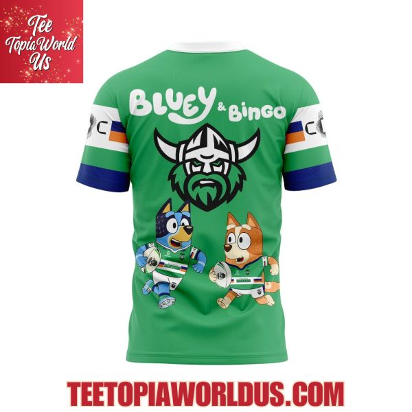 Canberra Raiders x Bluey and Bingo Hoodie