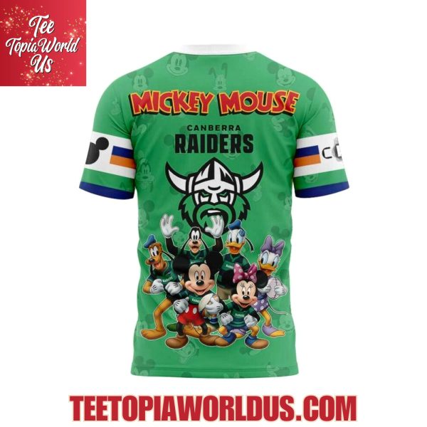 Canberra Raiders x Mickey Mouse T-Shirt, Hoodie