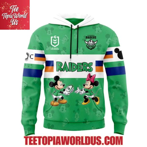 Canberra Raiders x Mickey Mouse T-Shirt, Hoodie