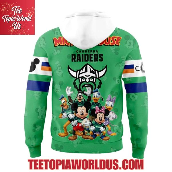 Canberra Raiders x Mickey Mouse T-Shirt, Hoodie