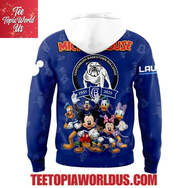 Canterbury-Bankstown Bulldogs x Mickey Mouse Hoodie