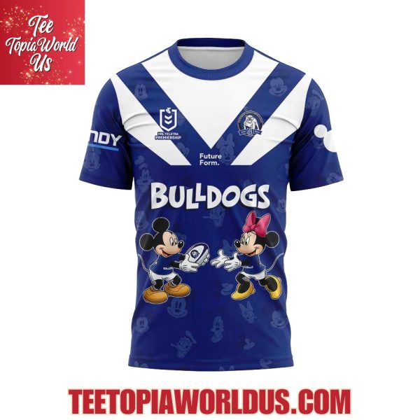 Canterbury-Bankstown Bulldogs x Mickey Mouse Hoodie