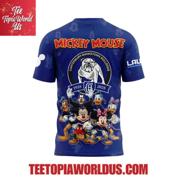 Canterbury-Bankstown Bulldogs x Mickey Mouse Hoodie