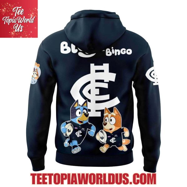 Carlton Blues x Bluey and Bingo Hoodie