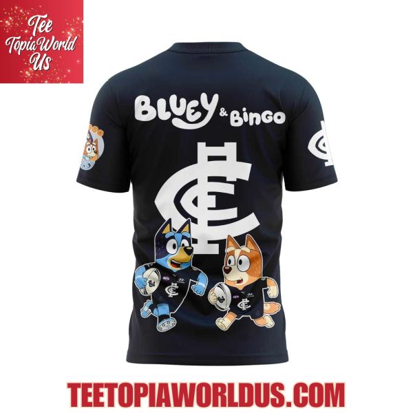Carlton Blues x Bluey and Bingo Hoodie