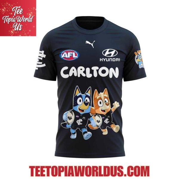 Carlton Blues x Bluey and Bingo Hoodie