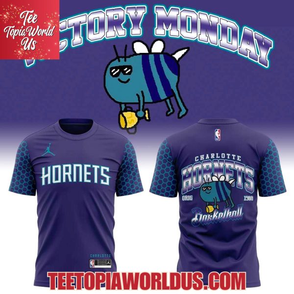 Charlotte Hornets Victory Monday Hoodie