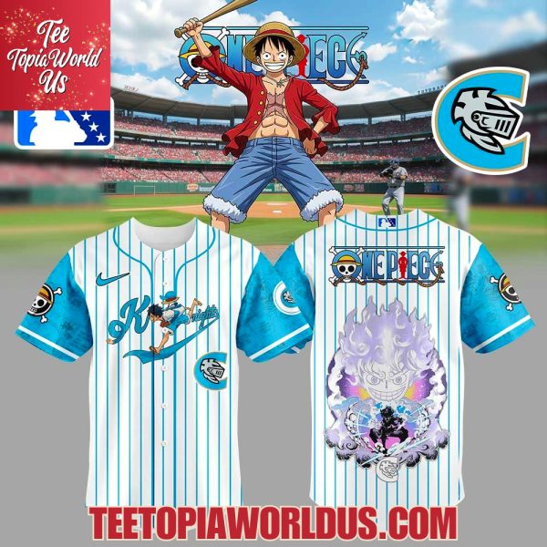 Charlotte Knights One Piece Luffy Gear 5 Jersey