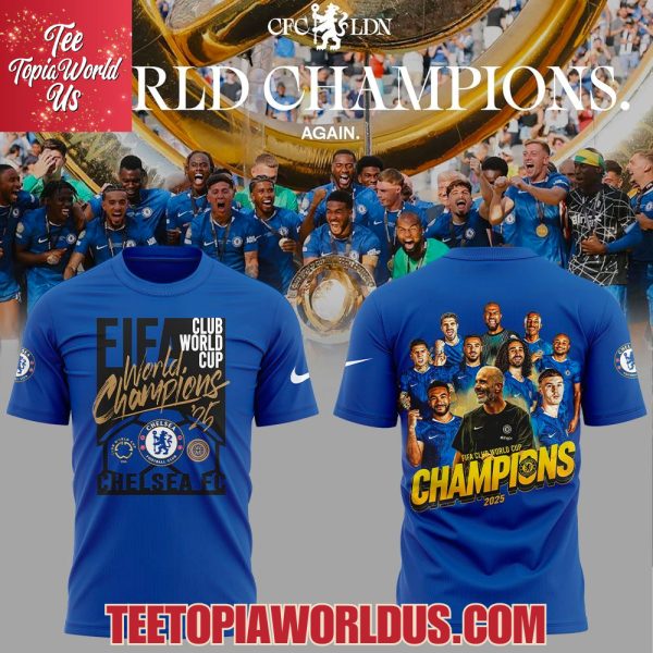 Chelsea FC 2025 FIFA Club World Cup Champions Shirt