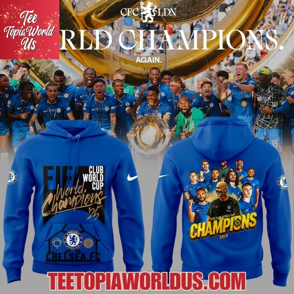Chelsea FC 2025 FIFA Club World Cup Champions Shirt