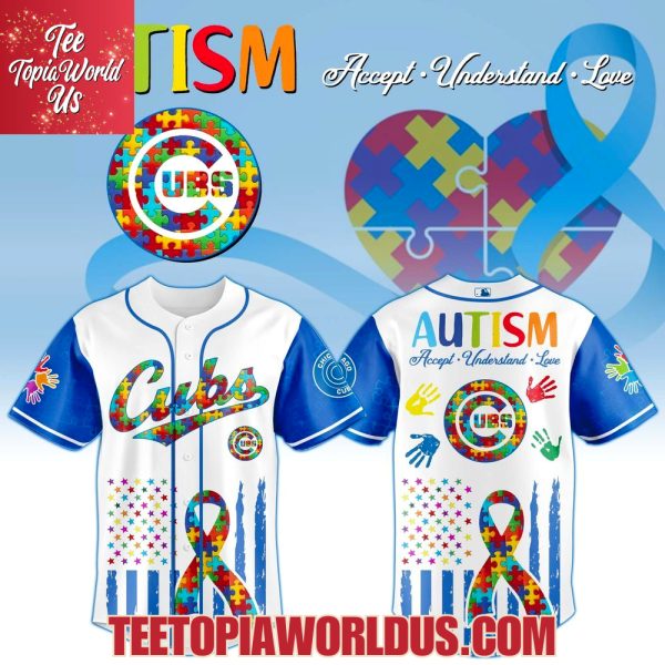 Chicago Cubs × Special Autism Awareness Month Limited Edition Jersey