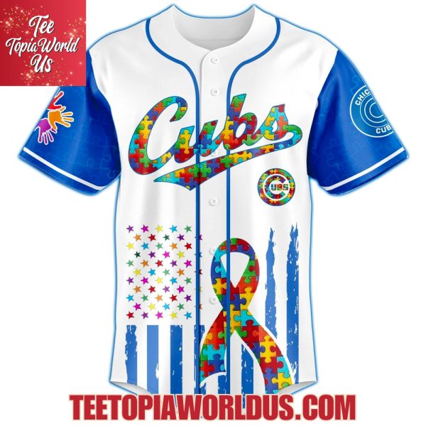 Chicago Cubs × Special Autism Awareness Month Limited Edition Jersey