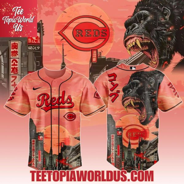 Cincinnati Reds x Japanese Heritage Kong Jersey