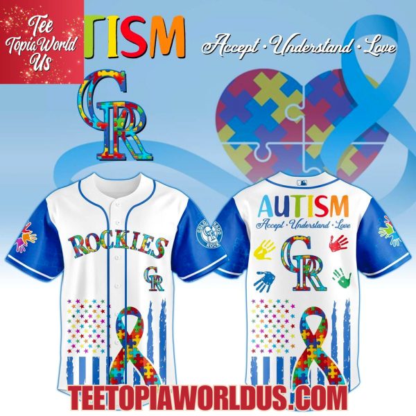Colorado Rockies × Special Autism Awareness Month Limited Edition Jersey
