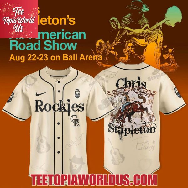 Colorado Rockies x Chris Stapleton All-American Road Show 2025 Jersey