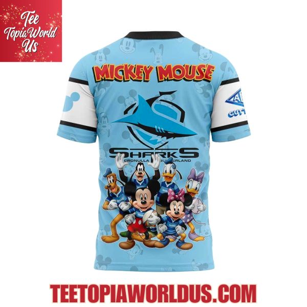 Cronulla Sharks x Mickey Mouse Hoodie