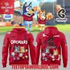 Anaheim Ducks Bluey and Bingo Hoodie