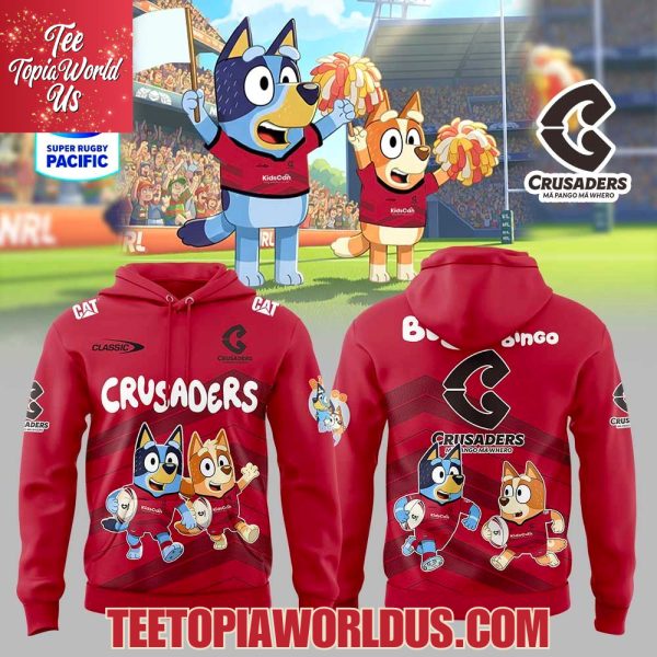 Crusaders Bluey and Bingo Hoodie
