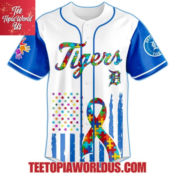 Detroit Tigers × Special Autism Awareness Month Limited Edition Jersey