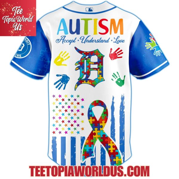 Detroit Tigers × Special Autism Awareness Month Limited Edition Jersey