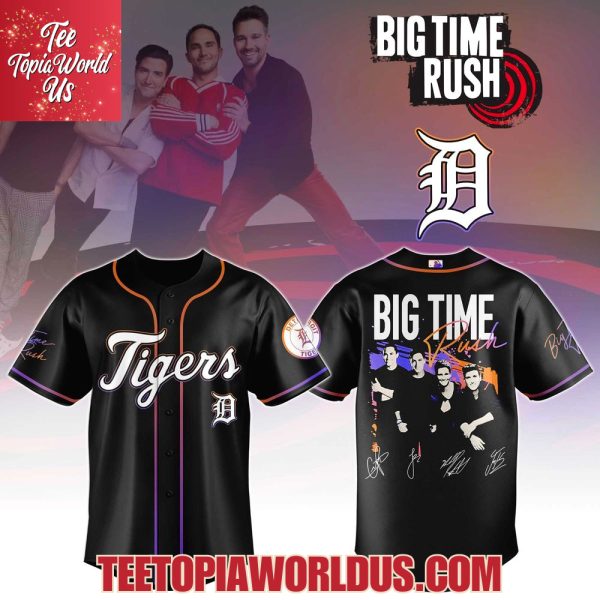 Detroit Tigers x Big Time Rush Tour 2025 Jersey