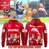 Western Bulldogs 250 Games Tom Liberatore Blue Hoodie