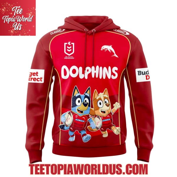 Dolphins x Bluey and Bingo Hoodie
