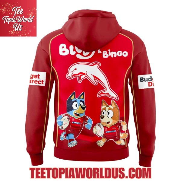 Dolphins x Bluey and Bingo Hoodie