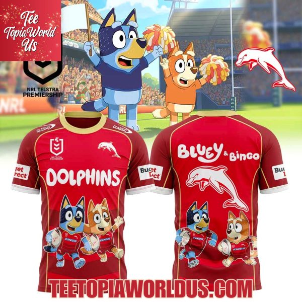 Dolphins x Bluey and Bingo Hoodie