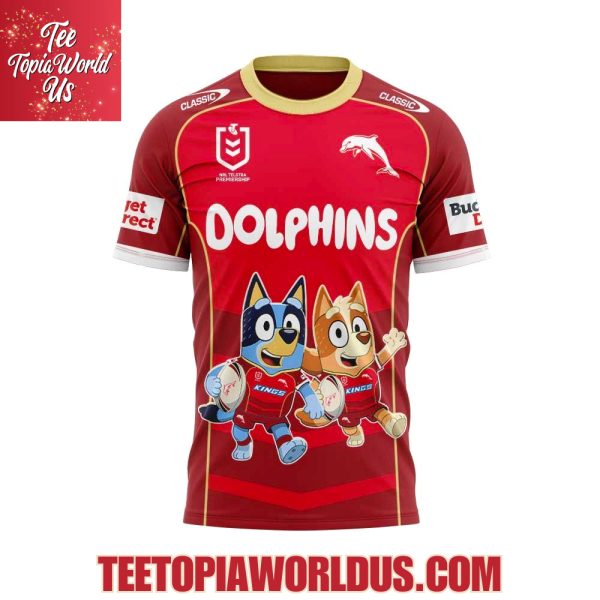 Dolphins x Bluey and Bingo Hoodie