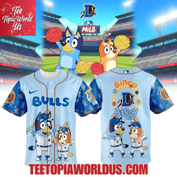 Durham Bulls x Bluey and Bingo Jersey