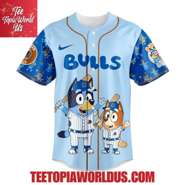 Durham Bulls x Bluey and Bingo Jersey