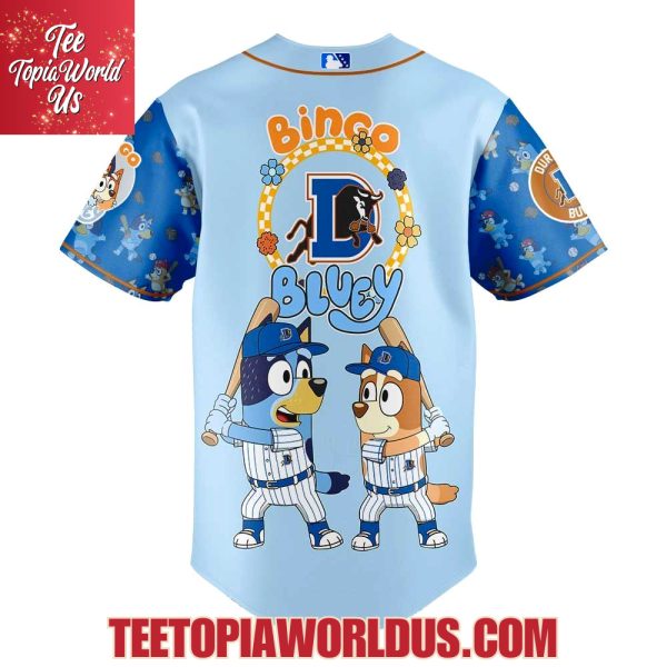 Durham Bulls x Bluey and Bingo Jersey